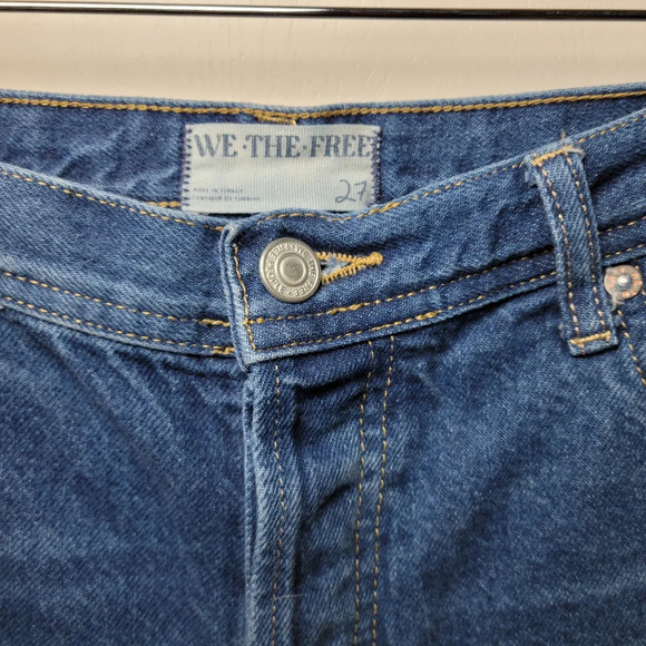 We The Free Free People Mid Rise Straight Jeans | Free People Jeans | Size 27 - Picture 4 of 10